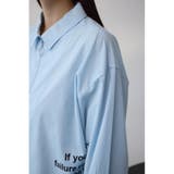 ロゴプリントショートシャツ | AZUL BY MOUSSY | 詳細画像34