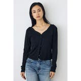 フロントギャザーレイヤードカットカーディガン | AZUL BY MOUSSY | 詳細画像21 