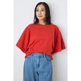 RED | アーバンコットンドルマンTシャツ | AZUL BY MOUSSY