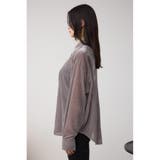 シアーコーデュロイ袖スリットボタンシャツ | AZUL BY MOUSSY | 詳細画像32 