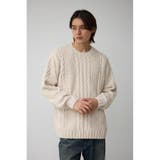 シェニールケーブルニット | AZUL BY MOUSSY | 詳細画像3 
