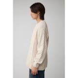 シェニールケーブルニット | AZUL BY MOUSSY | 詳細画像6 