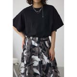 BLK | クルーネックルーズニット | AZUL BY MOUSSY