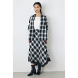 レースドッキングチェックバイアススカート | AZUL BY MOUSSY | 詳細画像7 