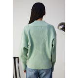 ジップアップニットブルゾン | AZUL BY MOUSSY | 詳細画像16 