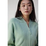 ジップアップニットブルゾン | AZUL BY MOUSSY | 詳細画像12 
