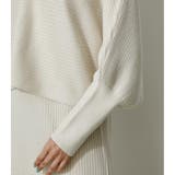 LAYERED SET KNIT ONEPIECE | AZUL BY MOUSSY | 詳細画像9 