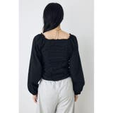 2WAYオフショルダブルジップドビーブラウス | AZUL BY MOUSSY | 詳細画像12 
