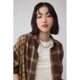 切替デザインチェックシャツ | AZUL BY MOUSSY | 詳細画像13 