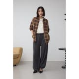 切替デザインチェックシャツ | AZUL BY MOUSSY | 詳細画像16 