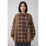 切替デザインチェックシャツ | AZUL BY MOUSSY | 詳細画像16 