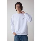 筆記体バックプリント裏毛トップス | AZUL BY MOUSSY | 詳細画像2 