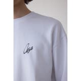 筆記体バックプリント裏毛トップス | AZUL BY MOUSSY | 詳細画像10 