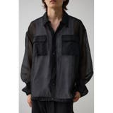 BLK | シアーCPOシャツ | AZUL BY MOUSSY