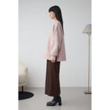 ハーフジップスウェットワンピース | AZUL BY MOUSSY | 詳細画像24 