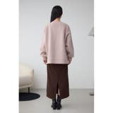 ハーフジップスウェットワンピース | AZUL BY MOUSSY | 詳細画像25 