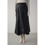 フェイクレザーハンカチーフヘムスカート | AZUL BY MOUSSY | 詳細画像5