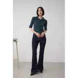 シャギーコンビポロニットトップス | AZUL BY MOUSSY | 詳細画像22 