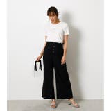 RELAX BUTTON PANTS | AZUL BY MOUSSY | 詳細画像3 