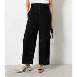 BLK | RELAX BUTTON PANTS | AZUL BY MOUSSY