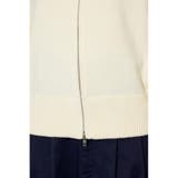 ダブルジップビッグカラーニット | AZUL BY MOUSSY | 詳細画像11 