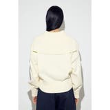 ダブルジップビッグカラーニット | AZUL BY MOUSSY | 詳細画像6 