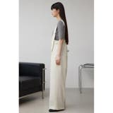 リネンライクワイドハイウエストサロペット | AZUL BY MOUSSY | 詳細画像6