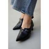 BLK | スリットベルトパンプス | AZUL BY MOUSSY