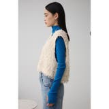 フェザーVネックベスト | AZUL BY MOUSSY | 詳細画像5 