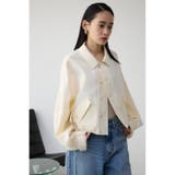 ボリュームスリーブクロップドシャツブルゾン | AZUL BY MOUSSY | 詳細画像2