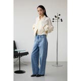 ボリュームスリーブクロップドシャツブルゾン | AZUL BY MOUSSY | 詳細画像3