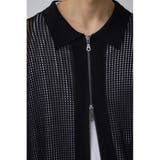 ポロ襟ジップニットトップス | AZUL BY MOUSSY | 詳細画像21 
