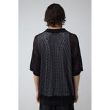 ポロ襟ジップニットトップス | AZUL BY MOUSSY | 詳細画像18