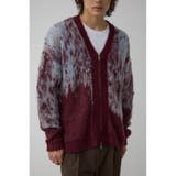 柄BRD5 | 起毛総柄カーディガン | AZUL BY MOUSSY