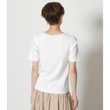 SQUARE NECK RIB TOPS | AZUL BY MOUSSY | 詳細画像7 