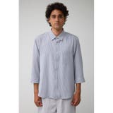 シアサッカー7分袖シャツ | AZUL BY MOUSSY | 詳細画像29