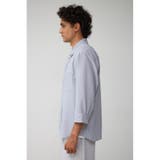 シアサッカー7分袖シャツ | AZUL BY MOUSSY | 詳細画像30