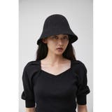 BLK | KNIT FLARE HAT | AZUL BY MOUSSY