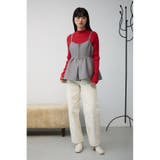 ジャガードフレアキャミ | AZUL BY MOUSSY | 詳細画像24