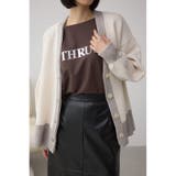 IVOY3 | ラメバイカラーニットカーディガン | AZUL BY MOUSSY