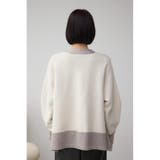 ラメバイカラーニットカーディガン | AZUL BY MOUSSY | 詳細画像7 