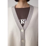 ラメバイカラーニットカーディガン | AZUL BY MOUSSY | 詳細画像8 