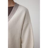 ラメバイカラーニットカーディガン | AZUL BY MOUSSY | 詳細画像9 