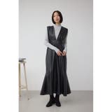 カットアウトマーメーイドジャンパースカート | AZUL BY MOUSSY | 詳細画像3