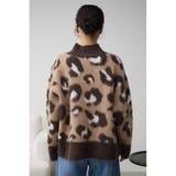 レオパートジャガードニットトップス | AZUL BY MOUSSY | 詳細画像6