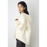 コクーンダブルジップパーカー | AZUL BY MOUSSY | 詳細画像3