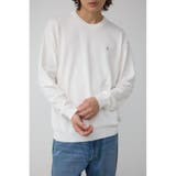 O/WHT1 | 格上げ コンフォータブルクルーネックニット | AZUL BY MOUSSY