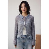 ポップコーンジャガードニット | AZUL BY MOUSSY | 詳細画像24