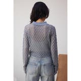 ポップコーンジャガードニット | AZUL BY MOUSSY | 詳細画像26