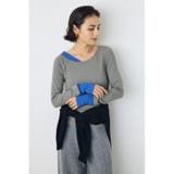 T.GRY | バイカラー長袖トップス | AZUL BY MOUSSY